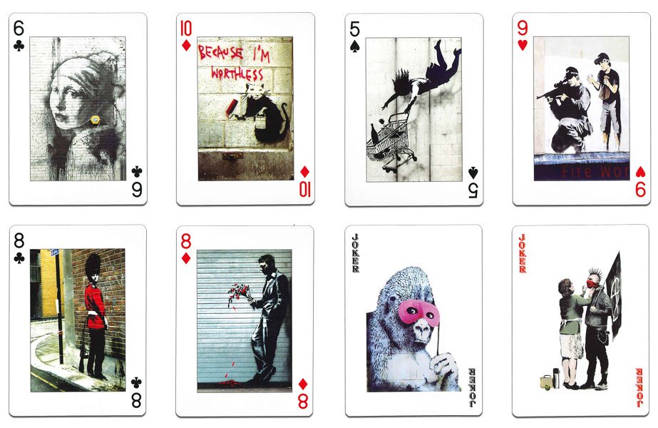 BANKSY PLAYING CARDS バンクシー・プレイング・カード