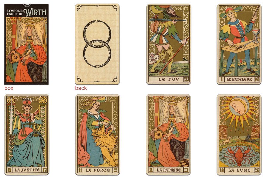 SYMBOLIC TAROT OF WIRTH　シンボリック・タロット・オブ・ウィルト