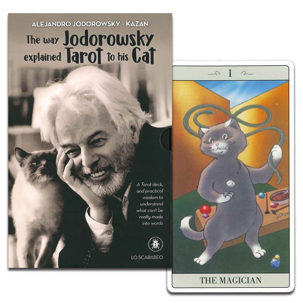 The way Jodorowsky explained Tarot to his Cat　ホドロフスキーの猫に語るタロット