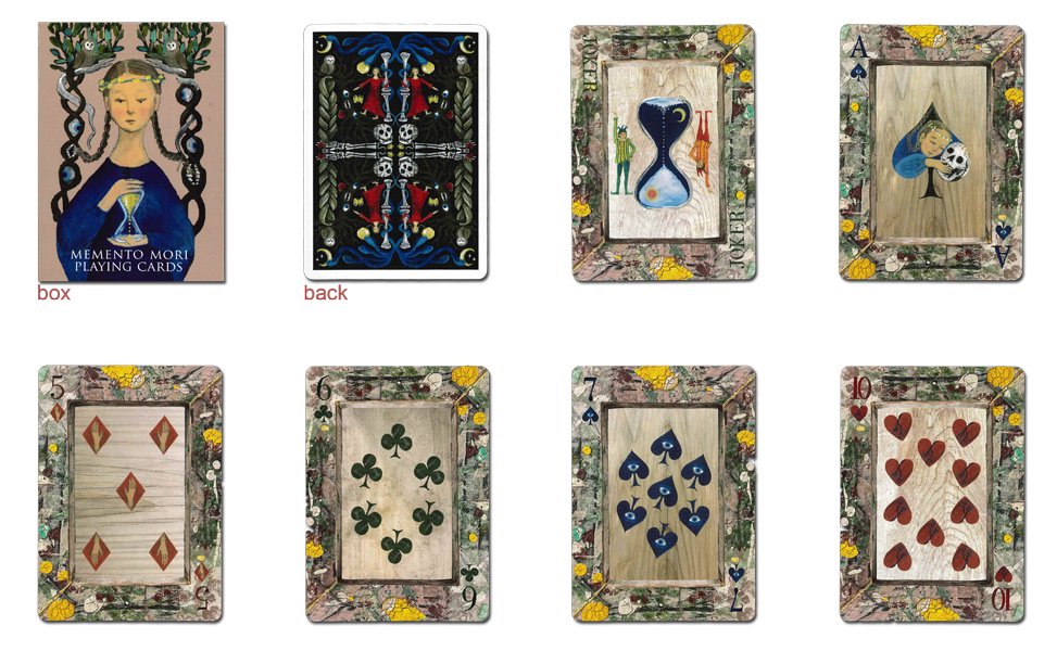 MEMENTO MORI PLAYING CARDS,メメントモリ　プレイングカード