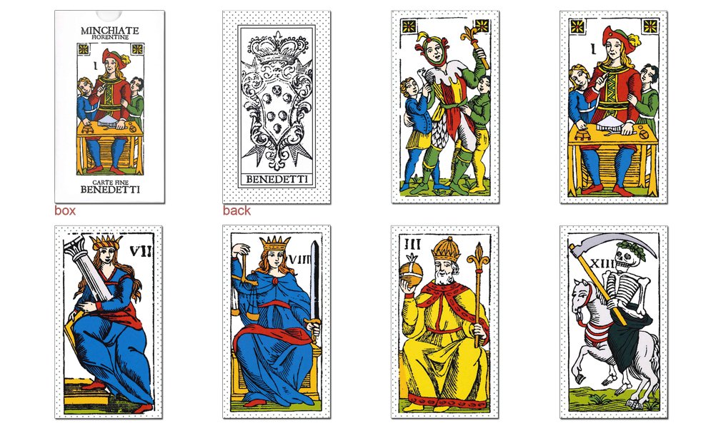 Minchiate Tarot by Marco Benedetti ミンキアーテ・タロット