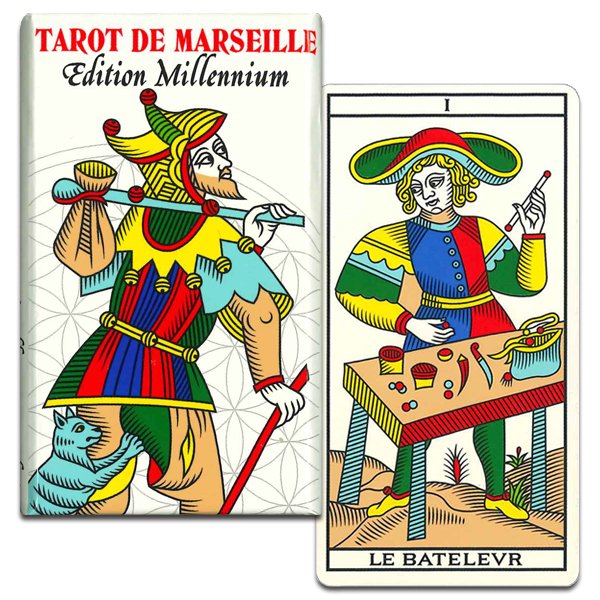 TAROT DE MARSEILLE Edition Millennium ミニチュア・タロット・デ・マルセイユ・エディション・ミレニアム