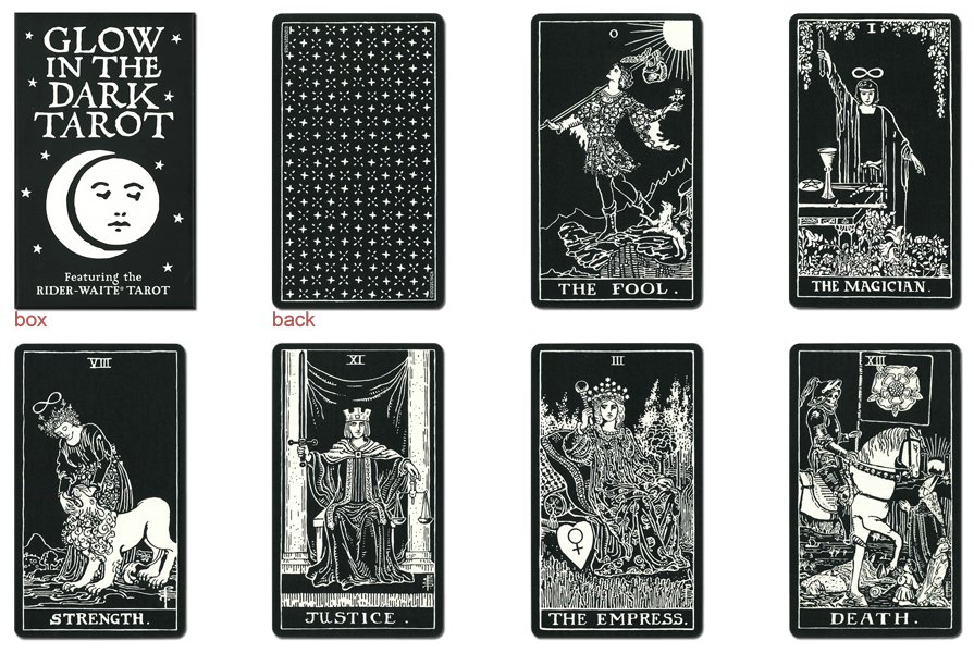 GLOW IN THE DARK TAROT グロウ・イン・ザ・ダーク・タロット