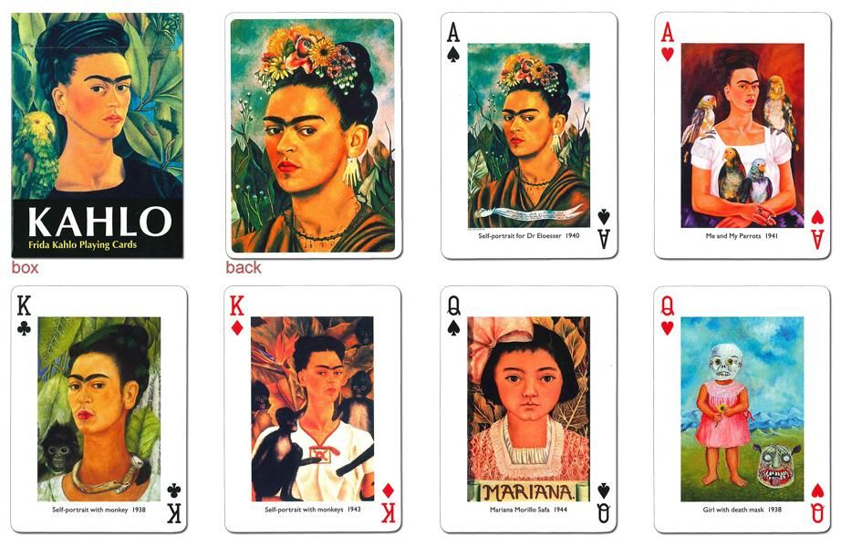FRIDA KAHLO PLAYING CARDS トランプ フリーダ・カーロ