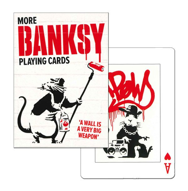 MORE BANKSY PLAYING CARDS モアバンクシー