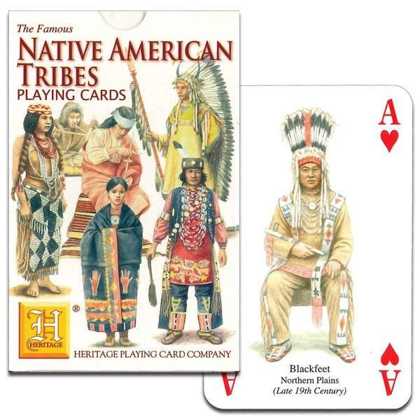 NATIVE AMERICAN TRIBES PLAYING CARDS トランプ ネイティブ・アメリカン・トライブ