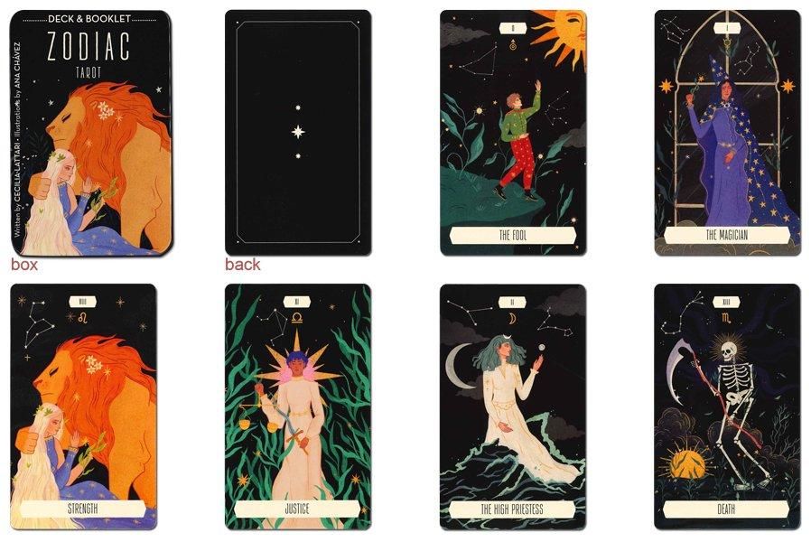 Zodiac Tarot In a Tin ゾディアック・タロット（缶入）