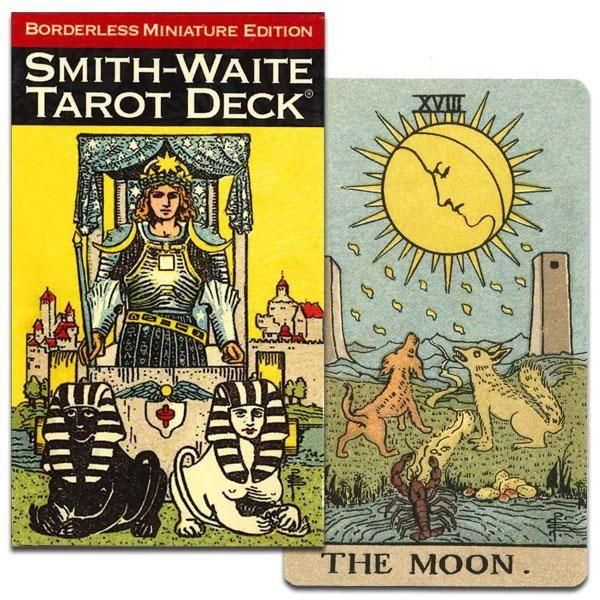 Smith-Waite® Tarot Deck Borderless Miniature Edition ミニチュア