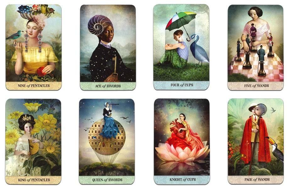 Tarot of Mystical Moments Borderless Miniature Edition