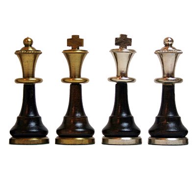 30％オフ！【真鍮製 チェス駒】ITAL FAMA社 ブラス製チェス駒
