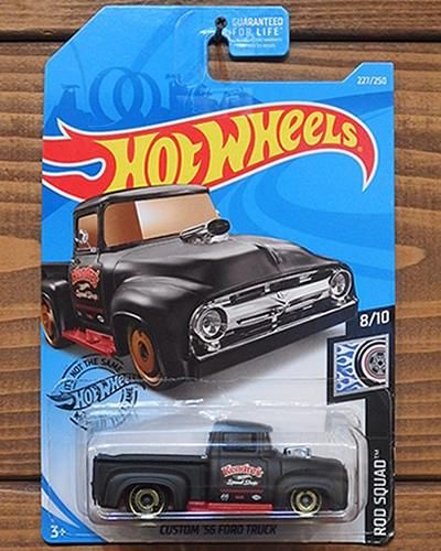 Hot Wheels Wayne's Garage カスタム'56フォード Hot Wheels ホットウィール CUSTOM '56 FORD TRUCK - KRAZY ROD ONLINE