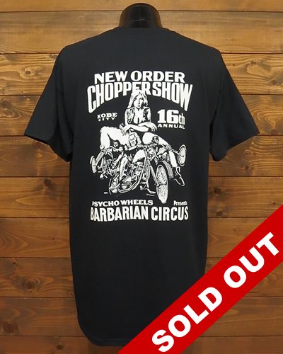 NEW ORDER CHOPPER SHOW 16th Tシャツ