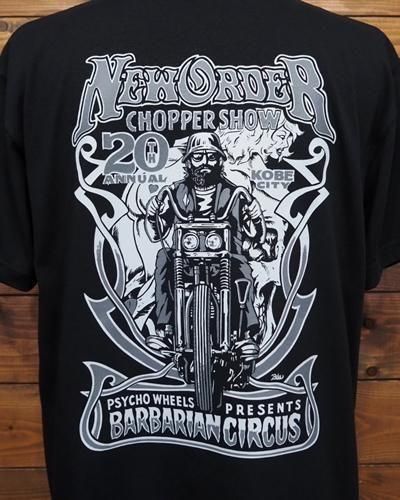 NEW ORDER CHOPPER SHOW 2025 限定Tシャツ&チケットセット -BKG