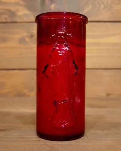 CANDLE3D JESUS GLASS CANDLE