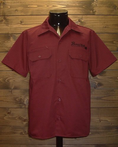 TWO TONE S/S WORK SHIRT 