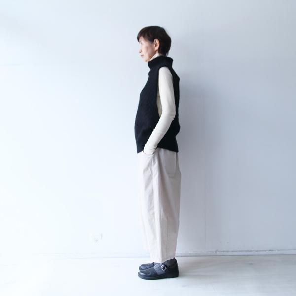 mizuiro ind ボトルネックケーブルベスト - spoonful web shop