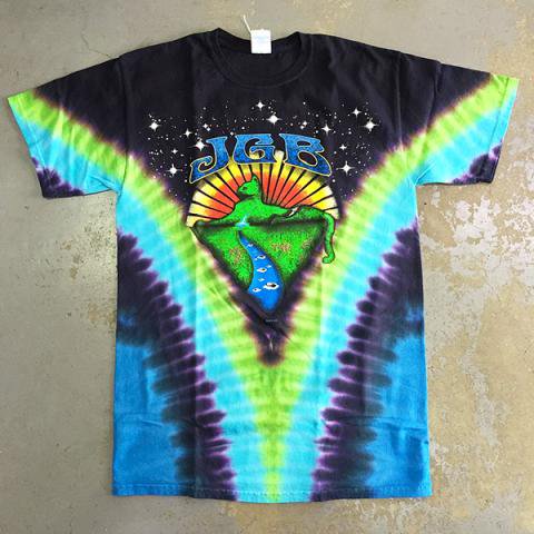 Jerry Garcia Band - Mountain Cat Tie Dye T-shirt - Bear's Choice Web Shop