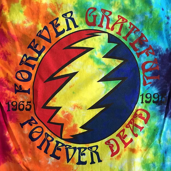 Grateful Dead - Forever Grateful Dead 65-95 tie-dye T-shirt - Bear's Choice  Web Shop