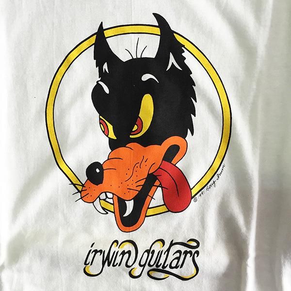◾️鬼レア　グレイトフルデッドTシャツ　Irwin Wolf　ジェリーガルシア　L ◾️鬼レアグレイトフルデッドTシャツIrwin WolfジェリーガルシアL