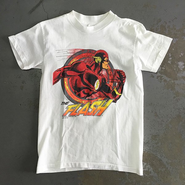The Flash - “DC Comics” T-shirt (Vintage Used Clothing) - Bear's Choice Web  Shop