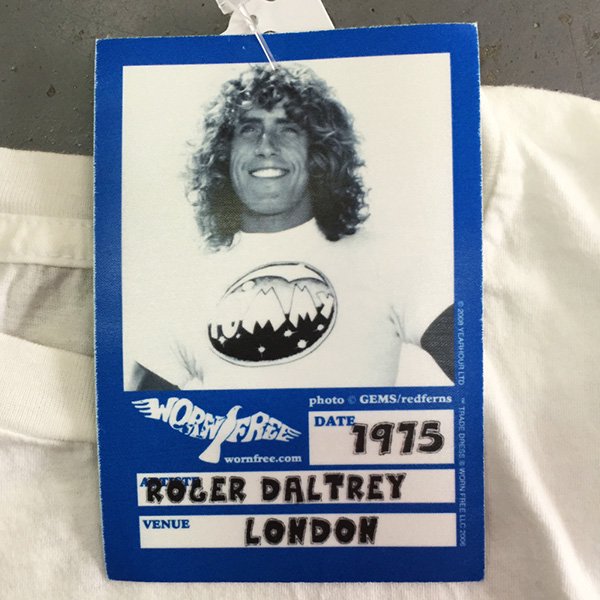 The Who (Roger Daltrey) - Rock Opera Tommy 1975 Women's Tee - Bear's Choice  Web Shop