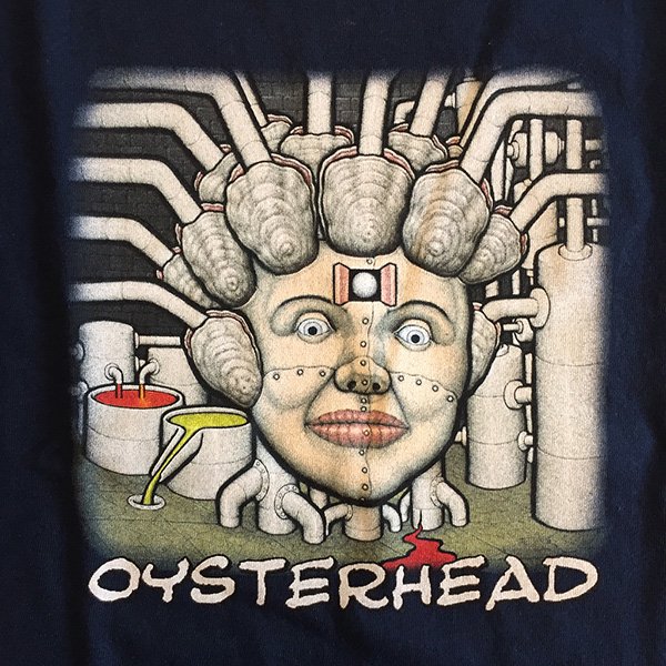 Oysterhead - The Grand Pecking Order 2001 T-shirt on navy (Sorry, Sold  Out!) - Bear's Choice Web Shop