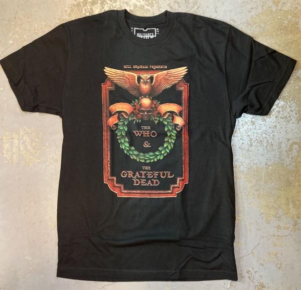 希少 THE WHO × GRATEFUL DEAD バンドT TRROGRATDEDSBR.jpg