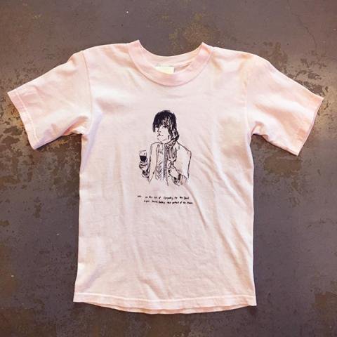 The Rolling Stones - Brian Jones 1968 T-shirt on pink (Vintage Used  Clothing) - Bear's Choice Web Shop