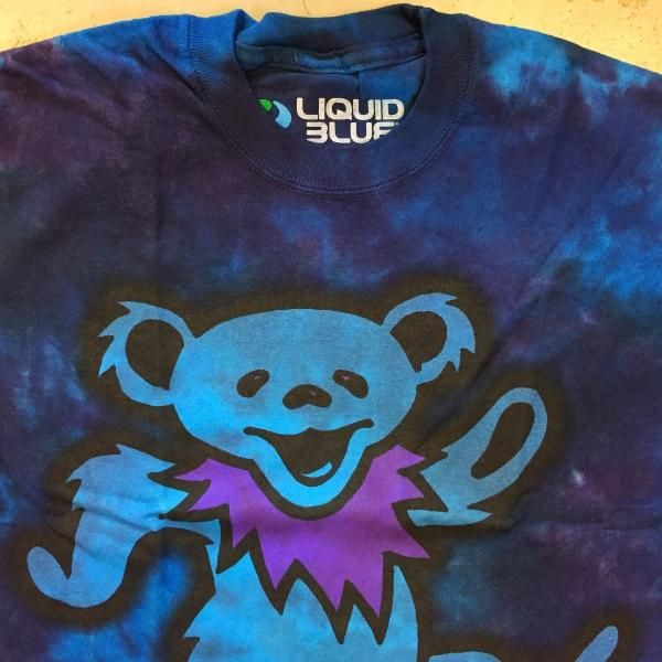 Grateful Dead - Big Smile Bear tie-dye T-shirt - Bear's