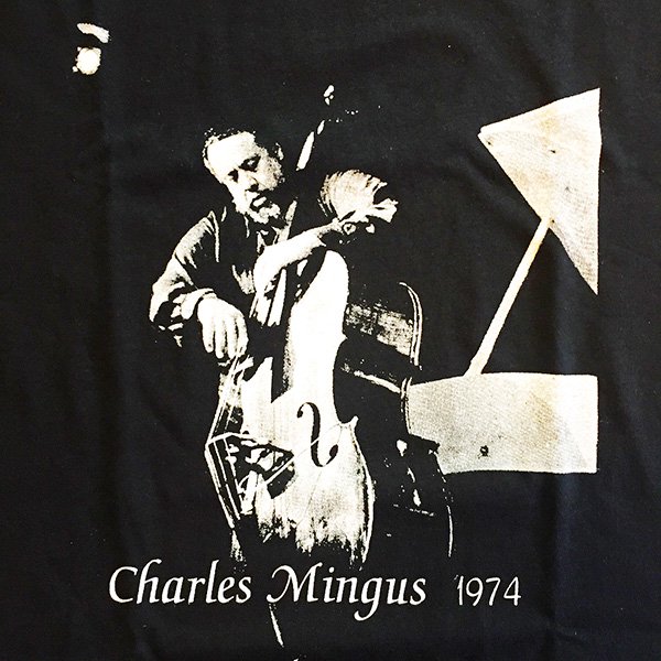 「値下げ」チャールズ・ミンガス　Tシャツ肩幅42cm