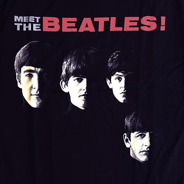 THE BEATLES】ビートルズ「MEET THE BEATLES」Tシャツ : NO