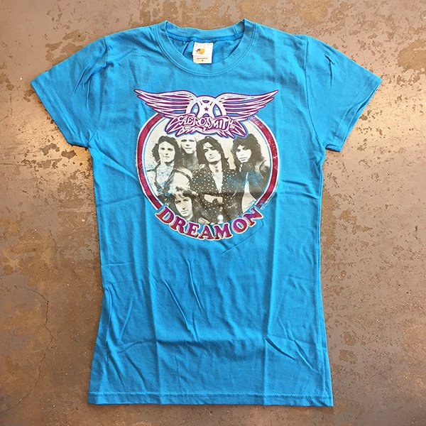 Aerosmith - Dream On 1973 Babydoll on turquoise blue (Sorry, Sold