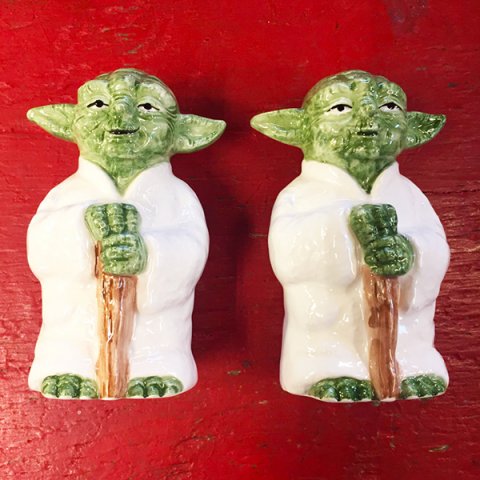 スターウォーズ ヨーダ ソルト&ペッパー STAR WARS YODA 陶器製 - SF 