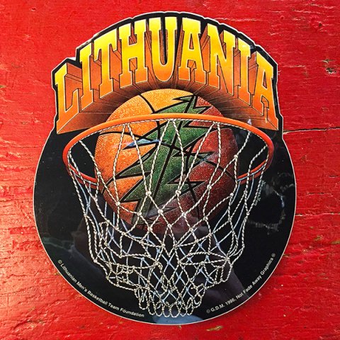 Grateful Dead - '96 Olympic Lithuania Basketball Team Sticker - Bear's  Choice Web Shop