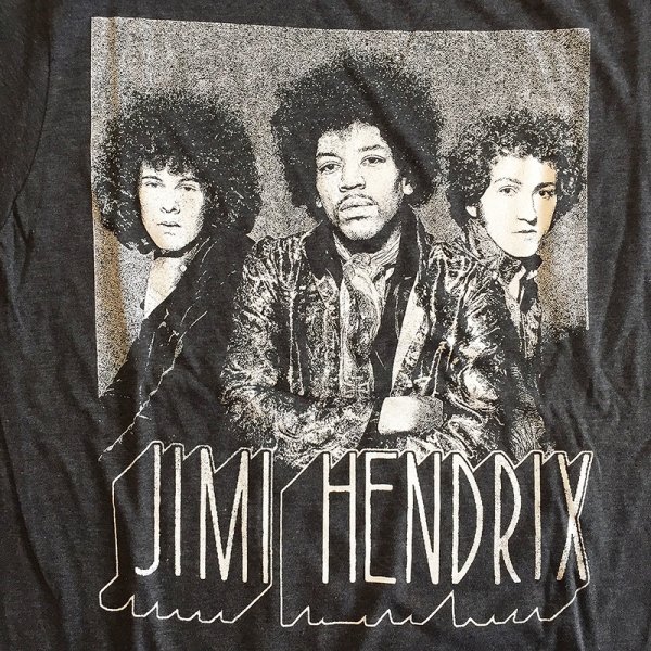 Jimi Hendrix - The Jimi Hendrix Experience 1967 T-shirt on Heather Grey -  Bear's Choice Web Shop