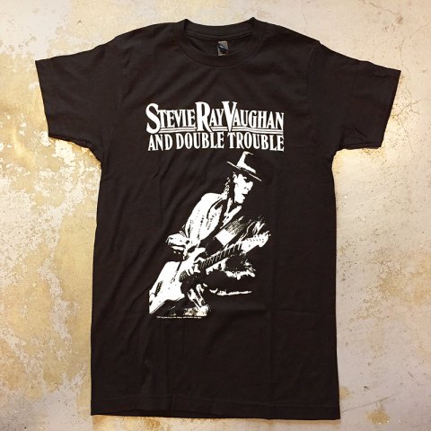 Stevie Ray Vaughan And Double Trouble - Texas Flood 1983 Vintage Style  T-shirt - Bear's Choice Web Shop