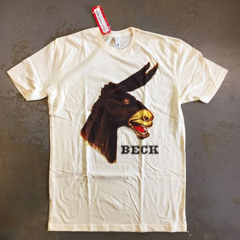 Beck - Jack-Ass DONKEY (Odelay 1996) T-shirt on Vanilla - Bear's Choice Web  Shop