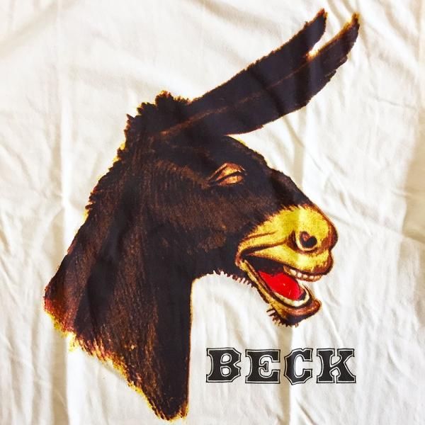 Beck - Jack-Ass DONKEY (Odelay 1996) T-shirt on Vanilla - Bear's Choice Web  Shop