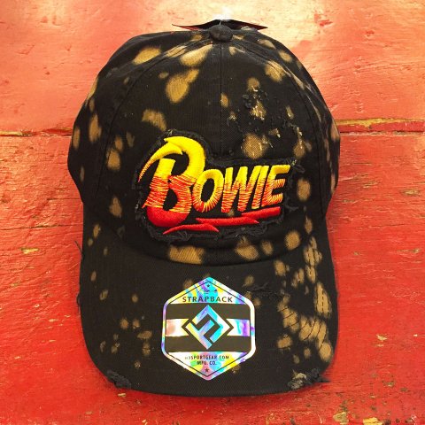 DAVID BOWIE - Distressed Leopard Ball Cap - Bear's Choice Web Shop