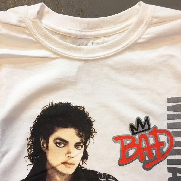 Michael Jackson - BAD 1987 T-shirt on white - Bear's Choice Michael Jackson - BAD 1987 T-shirt on white - Bear's Choice