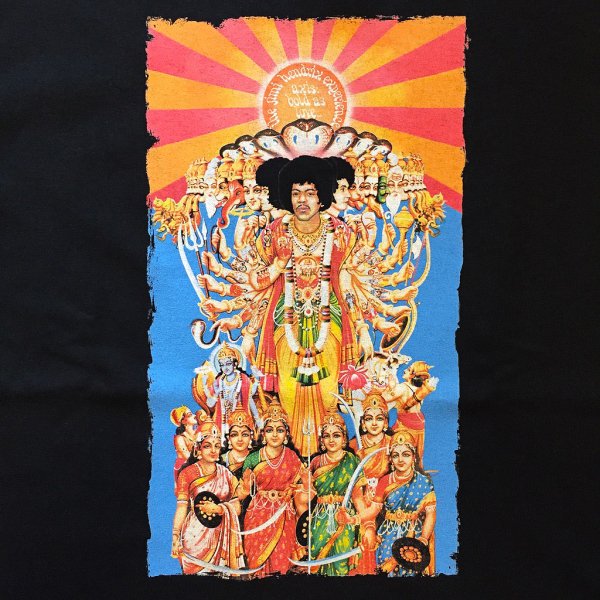 The Jimi Hendrix Experience - Axis: Bold As Love 1967 T-Shirt on black -  Bear's Choice Web Shop