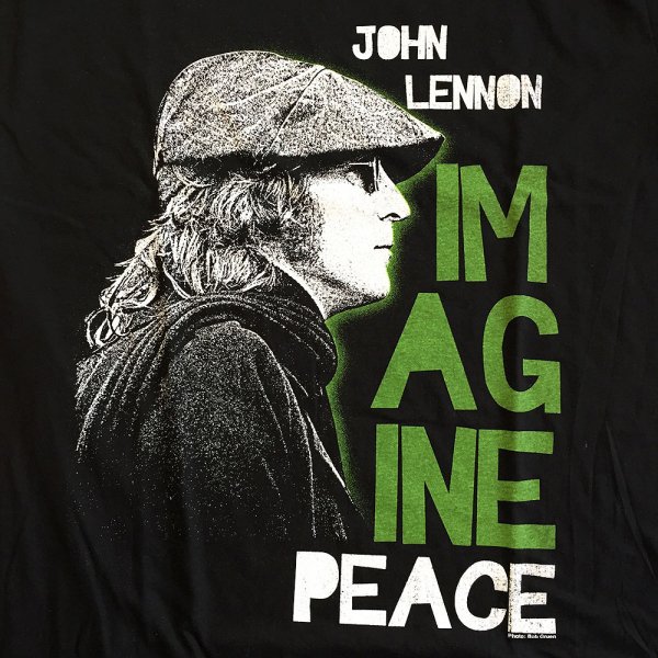 John Lennon - Imagine All the People Sharing All the World T-shirt - Bear's  Choice Web Shop