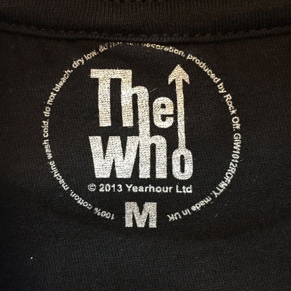 The Who - Classic Mods Target Logo T-shirt on black - Bear's Choice Web Shop