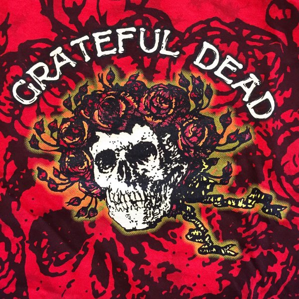 Grateful Dead - Crimson Red Bertha Tie-dye T-shirt - Bear's Choice Web Shop