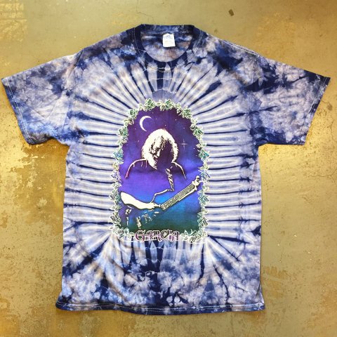 Grateful Dead - Jerry Garcia Playing Rose Bud Tie-Dyed T-shirt - Bear's  Choice Web Shop
