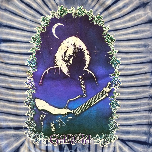Grateful Dead - Jerry Garcia Playing Rose Bud Tie-Dyed T-shirt - Bear's  Choice Web Shop