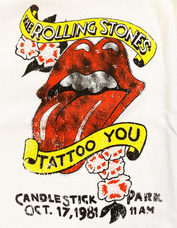 The Rolling Stones - TATTOO YOU Baby Romper - Bear's Choice Web Shop