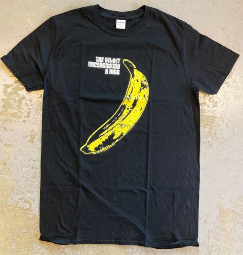 THE VELVET UNDERGROUND & NICO - Peelable Banana Cover 1967 T-shirt