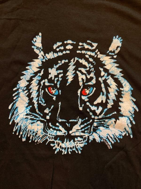 Grateful Dead - 'Tiger Lightning Bolt' Vintage Style T-shirt