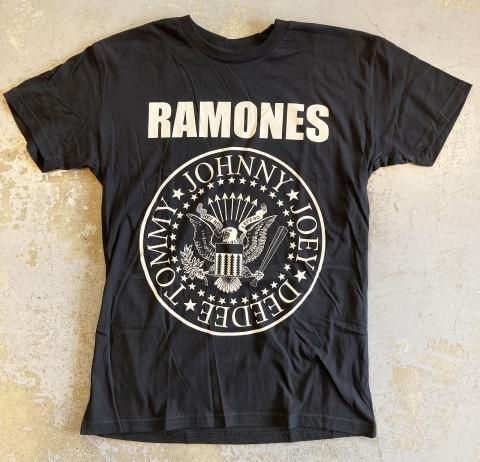 RAMONES - Giant Presidential Seal Vintage Style T-shirt